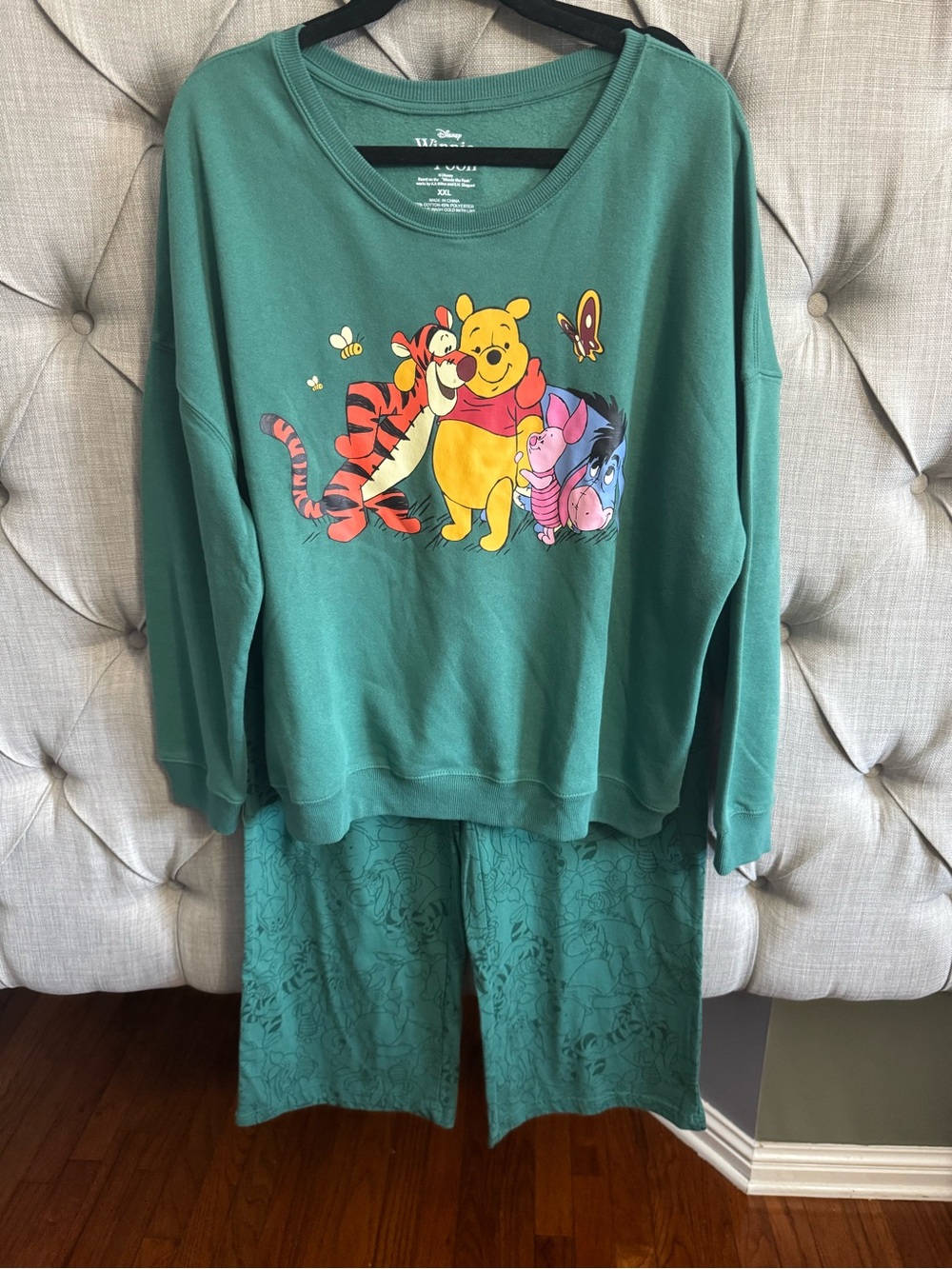 Disney Winnie the Pooh Character Pajama Set